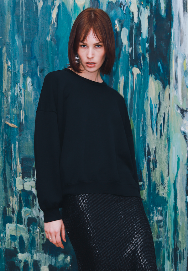 Black Sweatshirt - SWEB