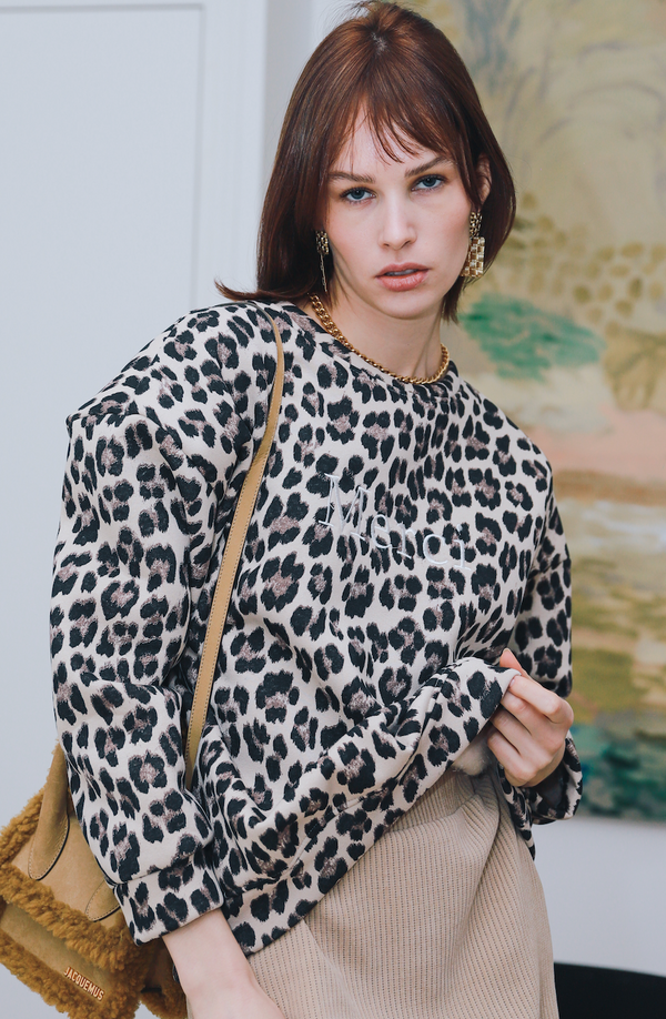 Leopard Sweatshirt - SWELO