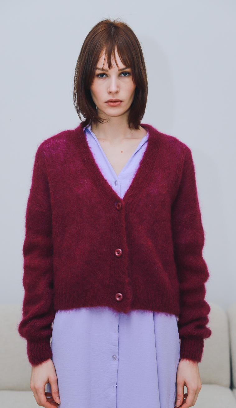 トップス NEONSIGN mohair cardigan NEONSIGN（ネオンサイン）の「NEONSIGN ネオンサイン / Ne