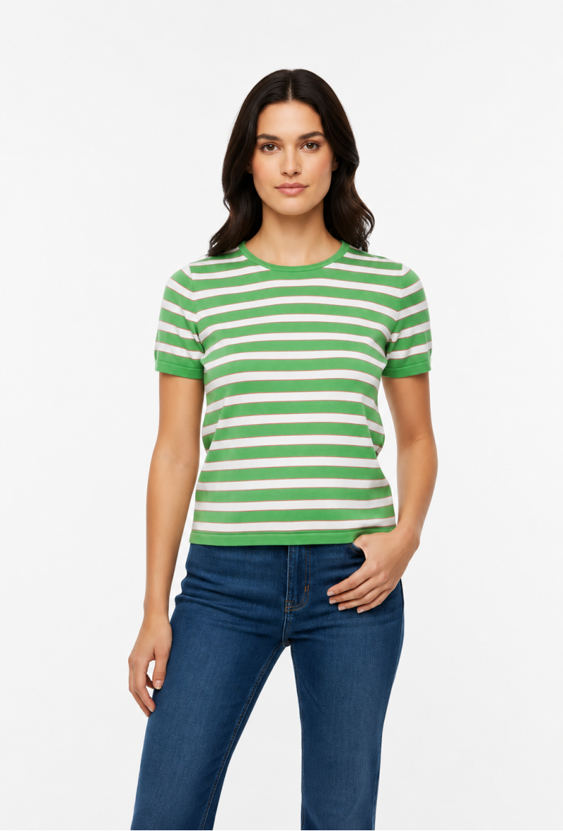 Pull Manche CourteShort Sleeve Knit